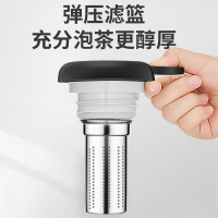 金灶LX-500老白茶闷茶壶316不锈钢大容量茶水壶泡茶家用茶具焖壶