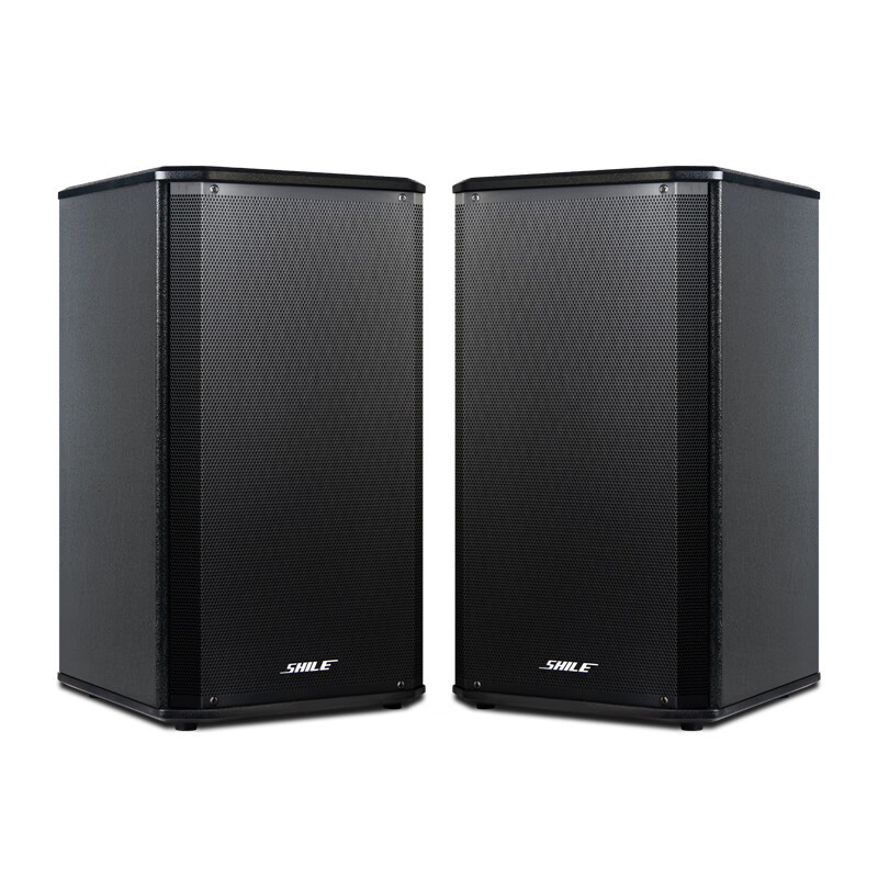 狮乐(SHILE)AV-8820+BX-108+SH-10会议室壁挂音响功放话筒培训套装 三分区蓝牙功放音箱
