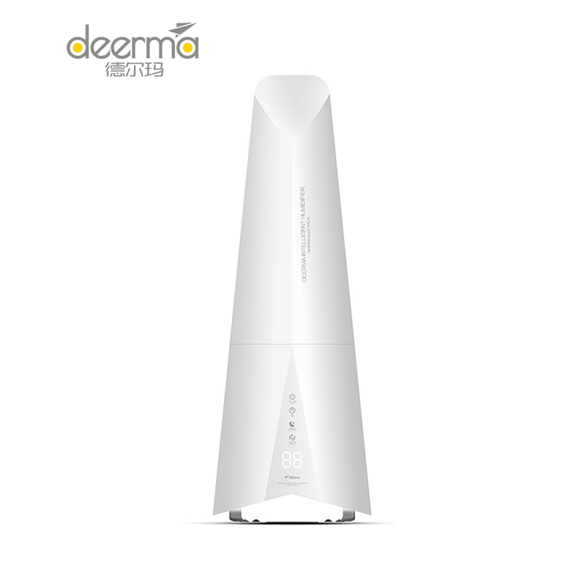 德尔玛(Deerma)加湿器 DEM-LD500S 落地式 家用桌面两用 恒湿感温 办公室卧室 香薰超声波加湿高清大图