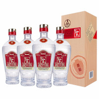五粮液股份公司 52度 浓香型高度白酒 聖酒 圣酒柔和 500ml*4瓶 整箱