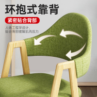易企采 1把装 办公椅商务培训椅400*470*780mm咖啡色/绿色/橙色/灰色/蓝色可选(颜色备注)