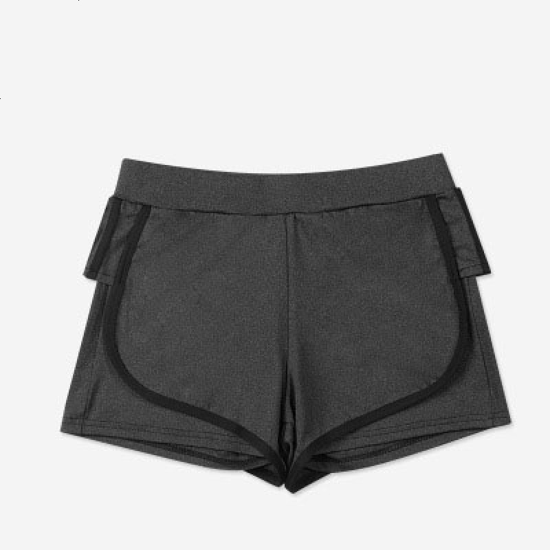 秋季健身服运动跑步服女士休闲大码弹力假两件运动长裤瑜伽服套装