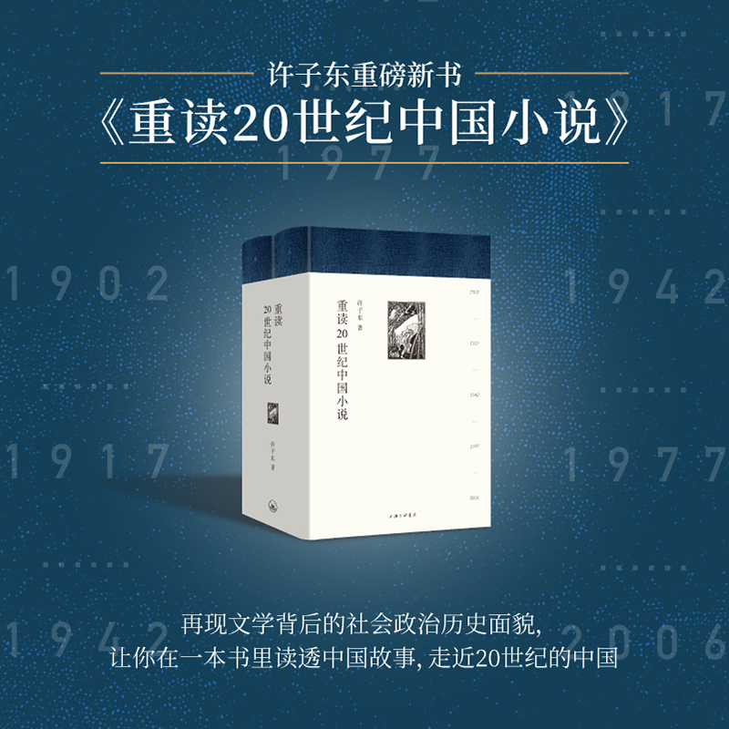 [正版]重读二十20世纪中国小说 许子东著百年中国小说 百年中国小说 百年中国故事 许子东小说课的镇箱之作高清大图