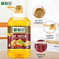 [苏宁自有品牌]酥田 压榨一级花生油5L 食用油 家用炒菜油大桶装植物油