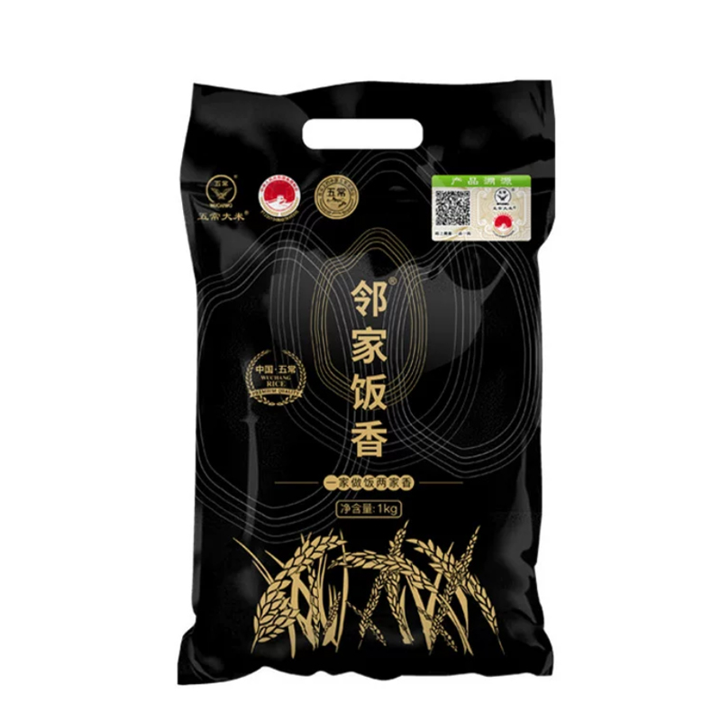 邻家饭香 核心产区五常大米 1kg/袋 非真空装 LJFX31高清大图