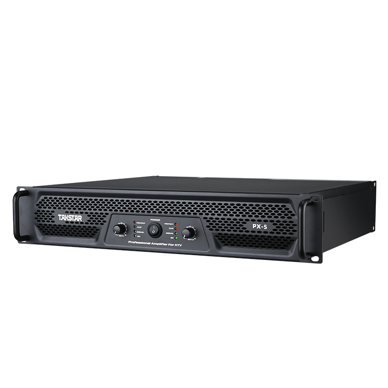 PX-5 专业功率放大器550w 散热排风系统 自动保护电路设计 精准增益控制高清大图