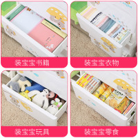 也雅(Yeya)塑料收纳柜子衣柜 树熊宝宝 5层 G-52325K