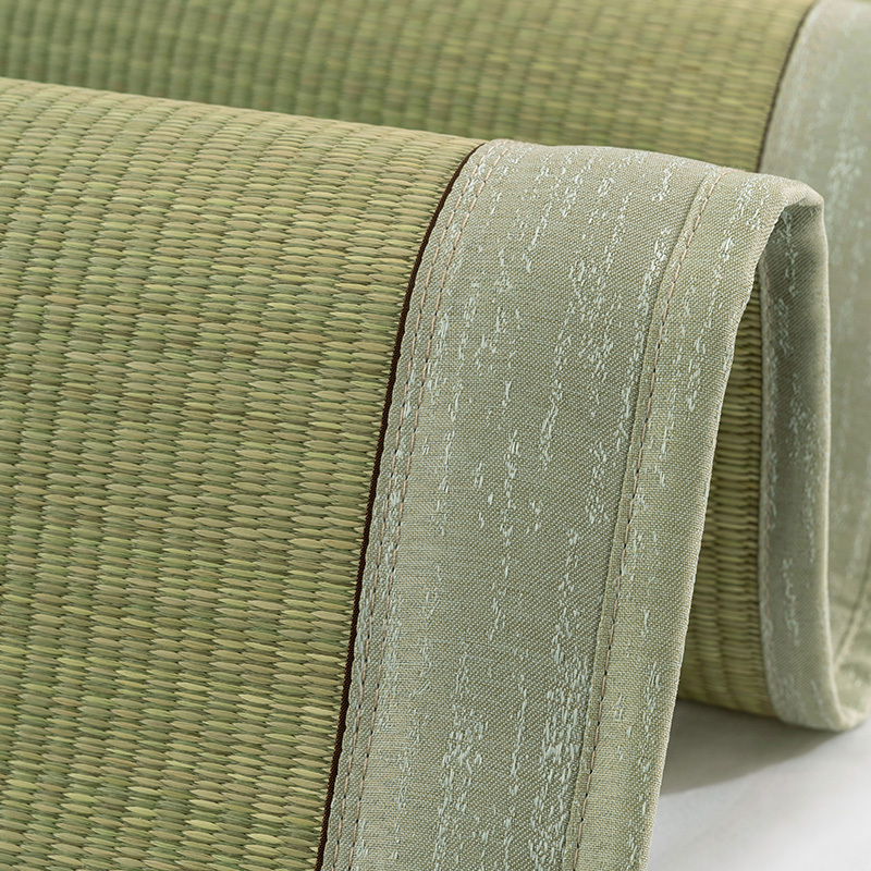 老席匠天然草席18m床蔺草15米芦苇席12草编凉席学生09夏季折叠席子三