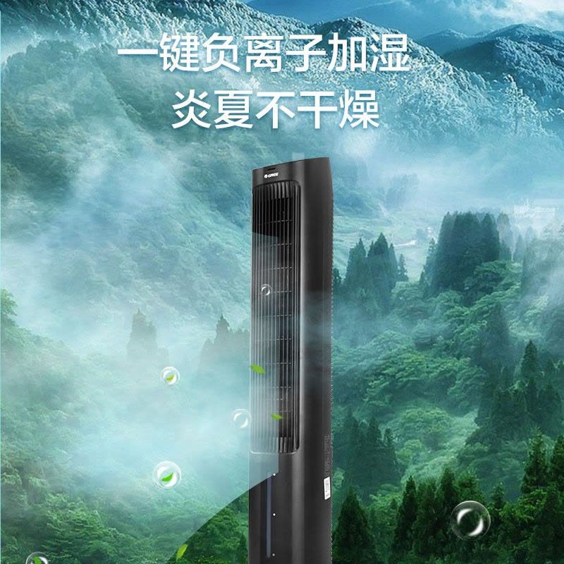 格力(GREE) 空调扇家用水冷塔扇负离子客厅卧室遥控降温空调扇办公加湿冷风扇遥控负离子冷风扇KS-04X60Dg图片