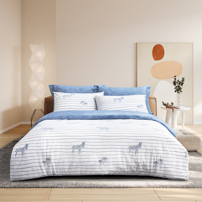 水星家纺 全棉四件套DH旷野仙踪-S04(抗菌)200cm×230cm/gd/套