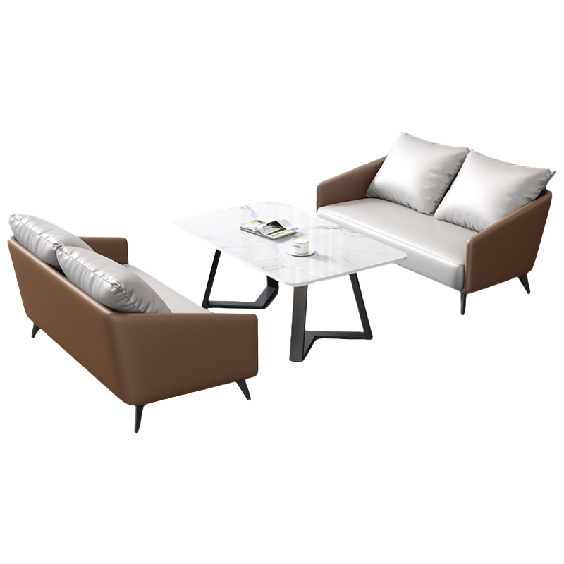 依韵珂接待沙发2+2+茶几1300*700*380mm套高清大图