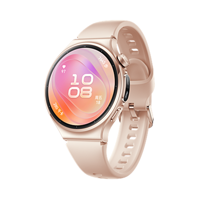 华为 HUAWEI WATCH6 42mm凝霜白 铝合金表壳支持高尿酸高血压风险研究华为eSIM独立通信手表华为智能手表高清大图