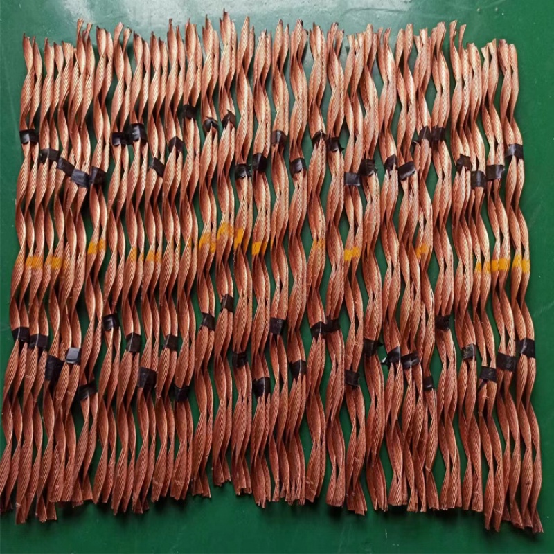 帕尔永固预绞式铜包钢护线条 铜绞线120平方 米高清大图