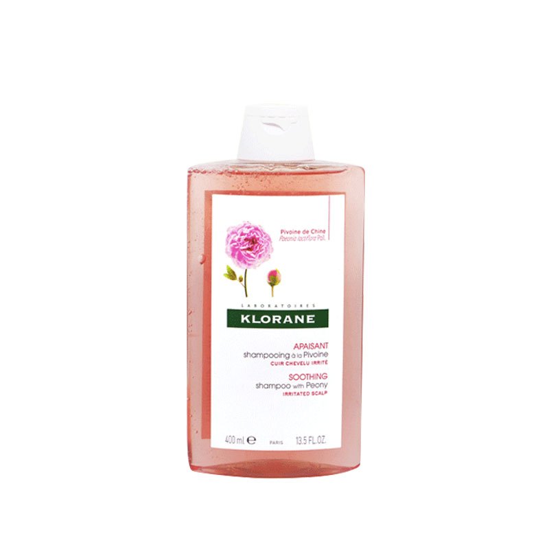 Klorane蔻萝兰/康如芍药头皮舒缓洗发水 400ml 去屑止痒 头皮舒缓