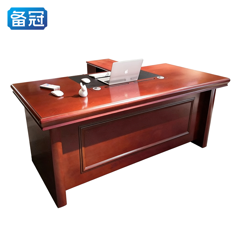 备冠 办公桌 1.6m(含侧柜+活动柜) 套高清大图