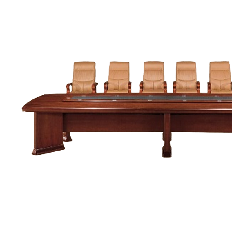 大央会议桌H-5648 4800W*1800D*760H办公家具会议桌长方形大型长桌简约现代会议室洽谈桌高清大图