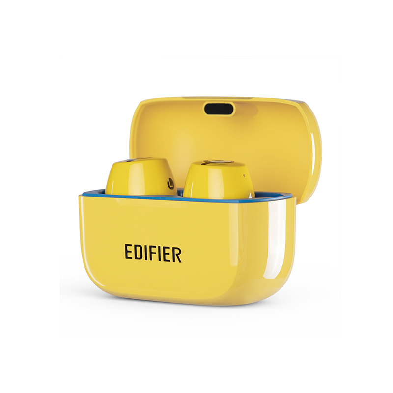 EDIFIER/漫步者 W3小黄人无线蓝牙耳机双耳真无线防水运动跑步超长待机超长续航