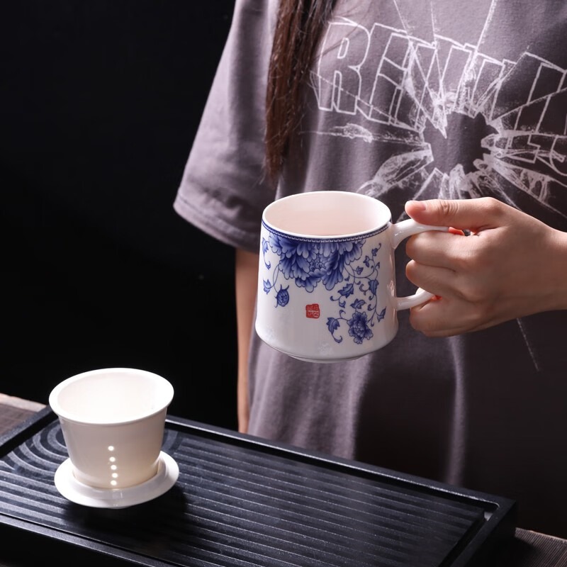 八方礼 国色天香简易泡茶器 BFYC2019-2_高清大图