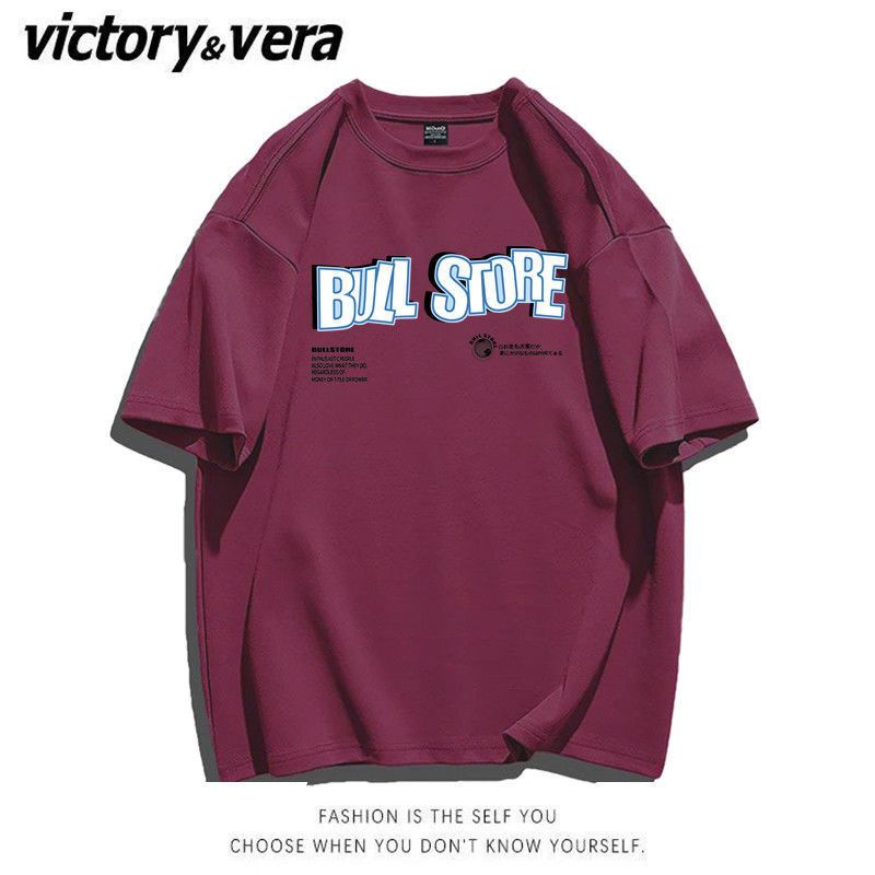 VICTORYVERA夏季2022新款韩版潮ins短袖t恤女宽松百新疆西藏专链