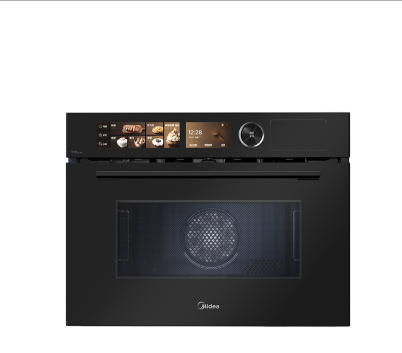 美的嵌入式微蒸烤炸一体机SN8