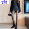 Ideamini白色花藤洛丽塔丝袜女夏季薄款性感萝莉镂空打底连网袜
