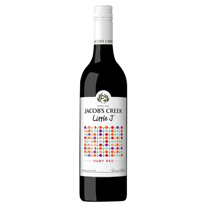澳大利亚进口红酒 杰卡斯(Jacob’s Creek)葡萄酒 J小调系列 轻盈红葡萄酒750ml