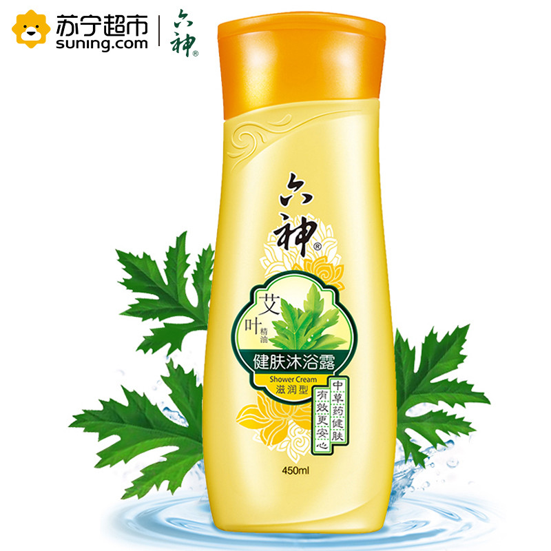 六神艾叶健肤沐浴露(清凉型)200ml
