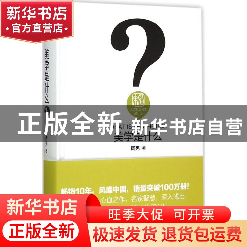 正版 美学是什么 周宪著 北京大学出版社 9787301258965 书籍高清大图