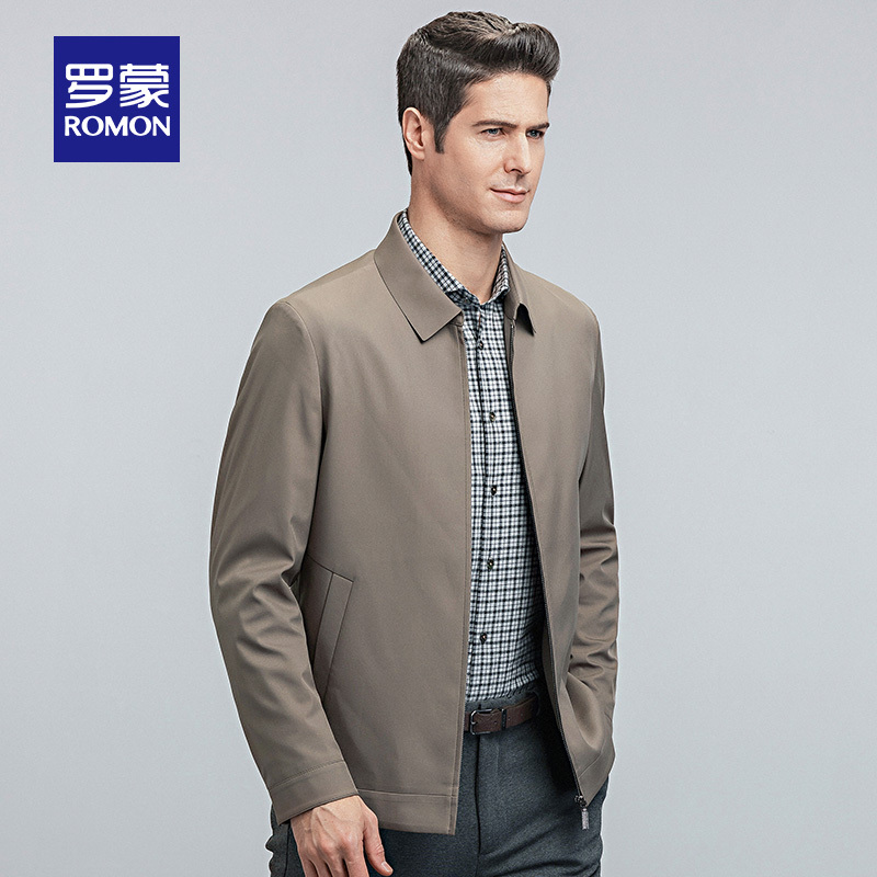服装鞋帽>男装>男士夹克>罗蒙(romon)>罗蒙(romon)男士夹克>