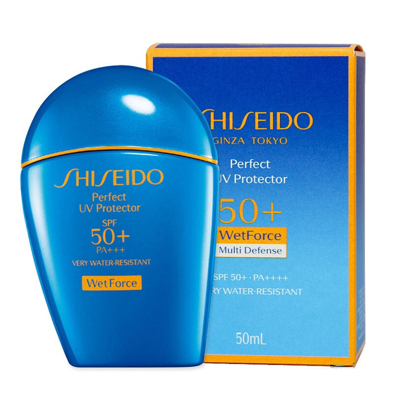SHISEIDO/资生堂 新艳阳夏臻效水动力防晒霜/蓝胖子 适合混干肌肤 50ml SPF50+[版本随机]