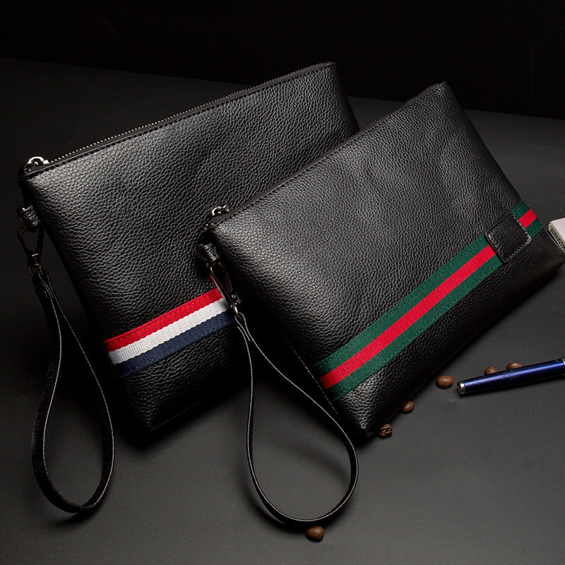 男士手包韩版时尚潮男钱包手抓包大容量手拿包夹包