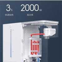 [官方旗舰店]小米 米家智能冷热饮水机 家用小型桌面即热饮水机直饮机一体机