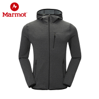 Marmot/土拨鼠 男子 户外防风保暖弹力开衫抓绒衣