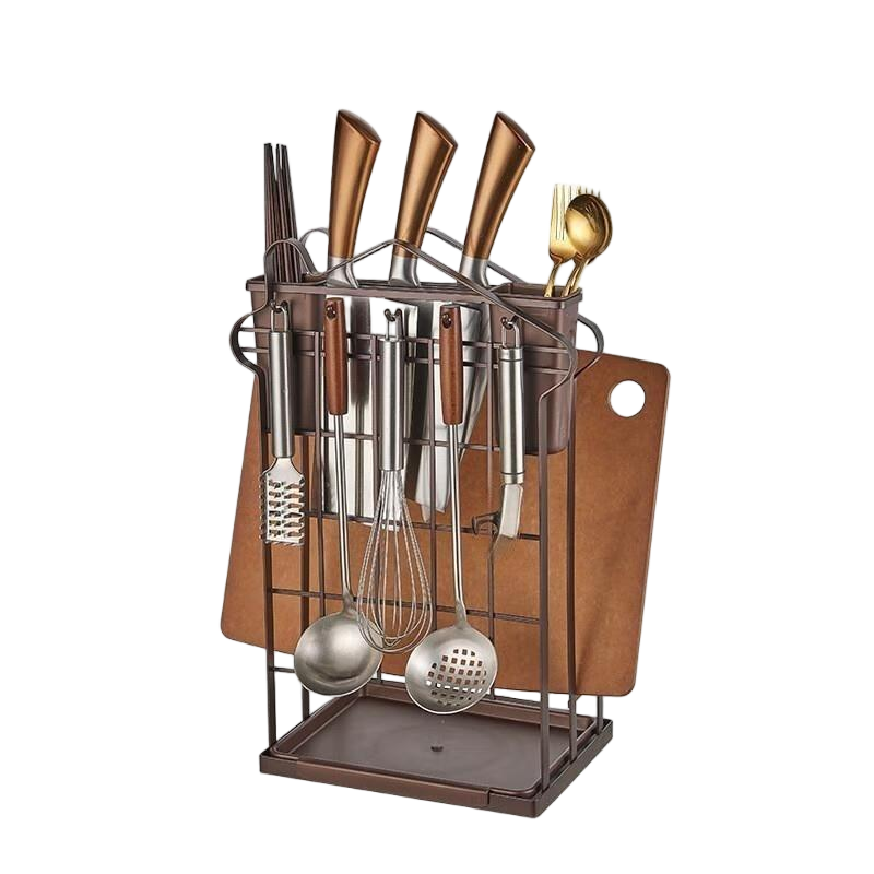 先互丁 碳钢多功能刀架置物架 28.5*18.5*43.8cm 个 28.5*18.5*43.8cm