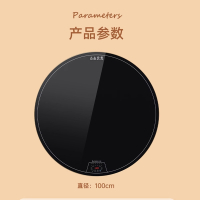 志高(CHIGO)暖菜板家用电热饭菜保温板热菜板多功能桌面转盘餐桌加热_A90CM电陶炉火锅电动双向旋转智能触控调温