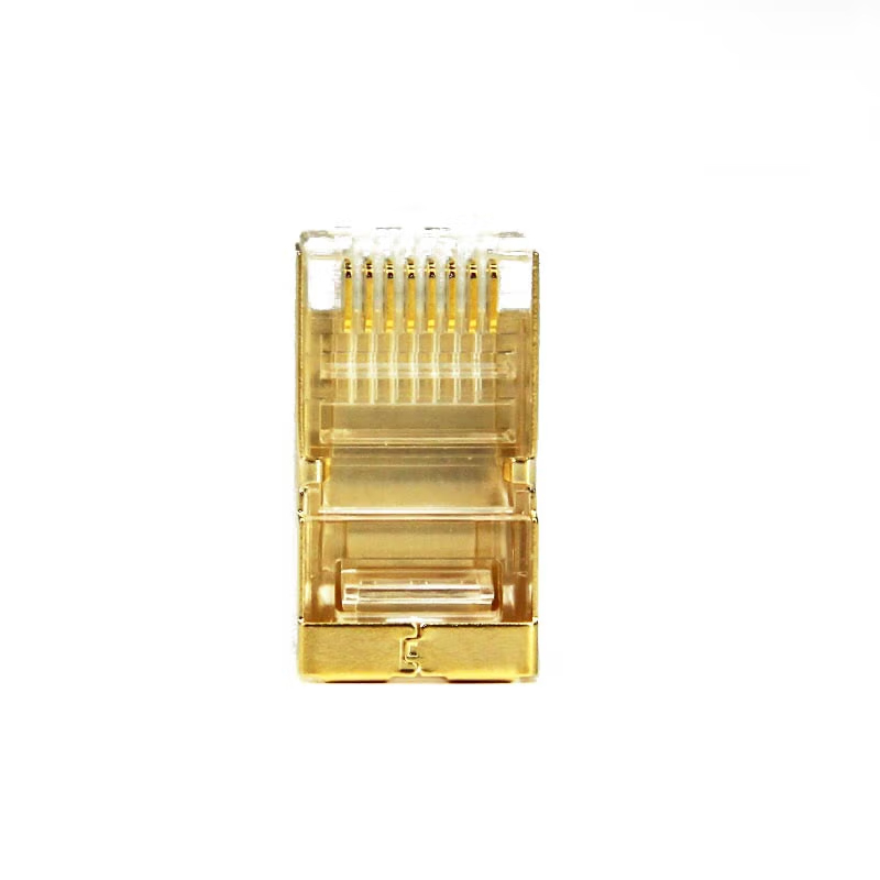 大唐保镖 RJ45水晶头 六类水晶头(镀金)50个/盒 DT2802-6DP 六类水晶头 RJ45水晶头