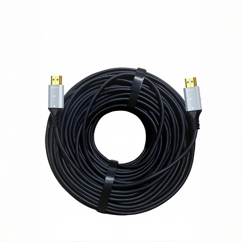 领柯捷 LKJ-H07 HDMI转HDMI 50米 光纤HDMI视频信号线 (计价单位:根) 黑色高清大图