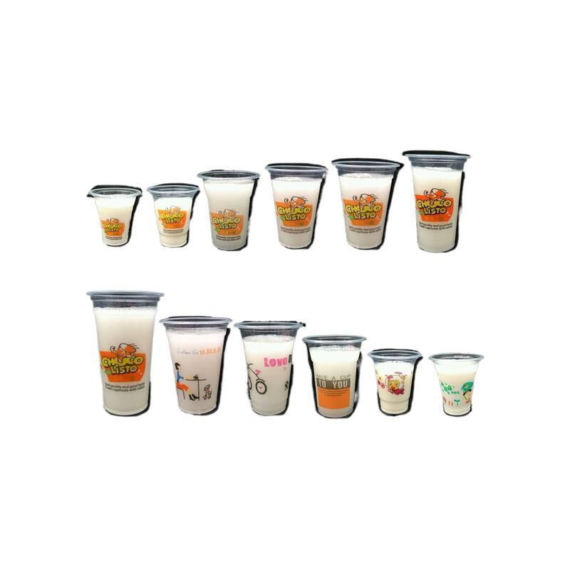 册宣 95口径一次性塑料杯奶茶杯豆浆杯360ml*1000只/箱(单位:箱)