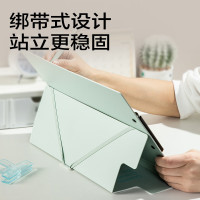 得力(deli) PE131 A4站立式文件夹 书写板夹垫板朗诵写字硬板夹 浅蓝色 单个装