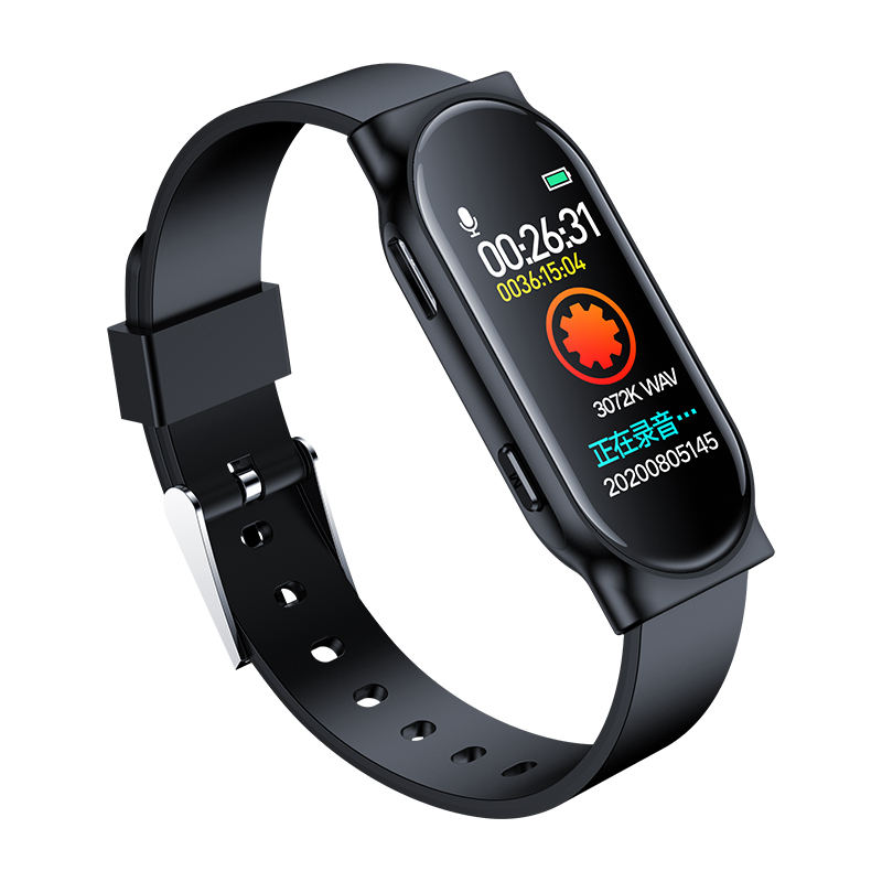 联想(Lenovo) 录音笔C1 8GB录音手环 智能录音器 便携迷你 商务学习会议专业高清降噪远距超长待机高清大图