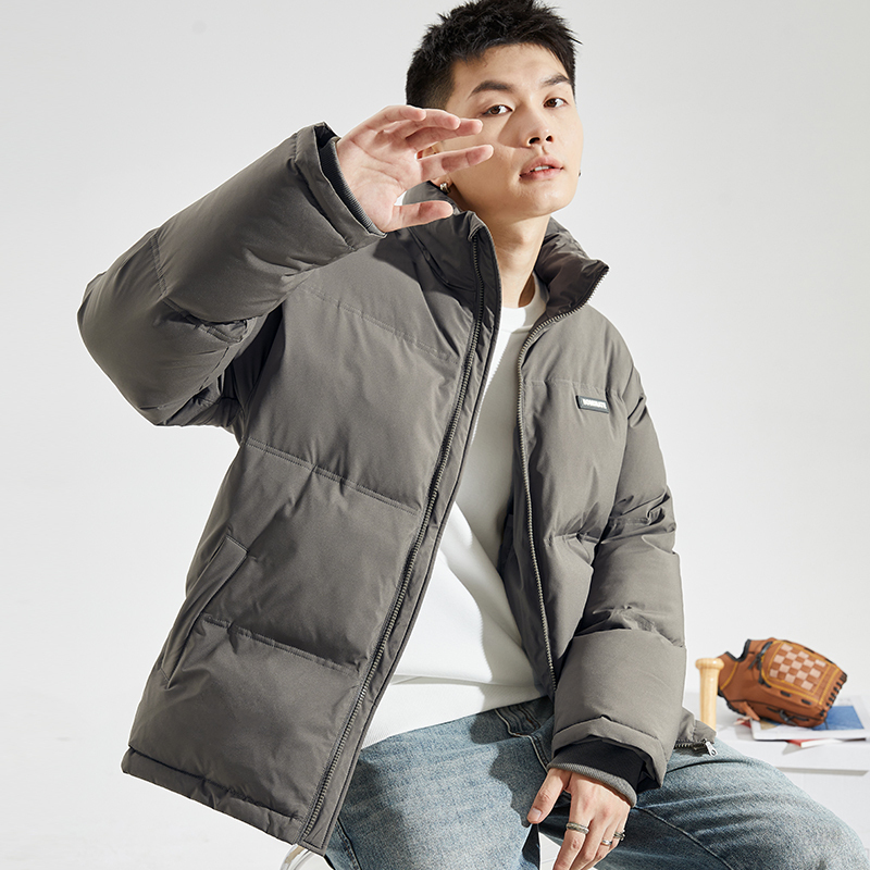 [1.5折价124元]唐狮冬季新款棉衣立领宽松棉服男款保暖加厚外套男生大袄子潮