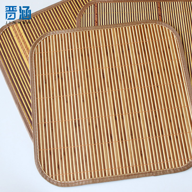 晋涵 竹席坐垫 45*45cm 个高清大图
