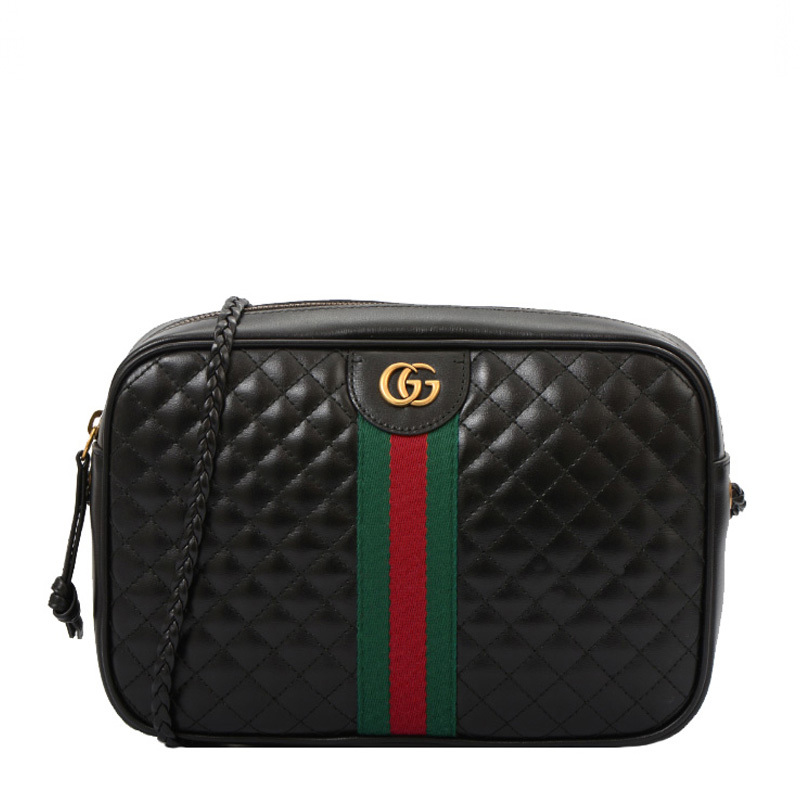 GUCCI 古驰 小号绗缝皮革肩背包 541051-0YKMT-1060
