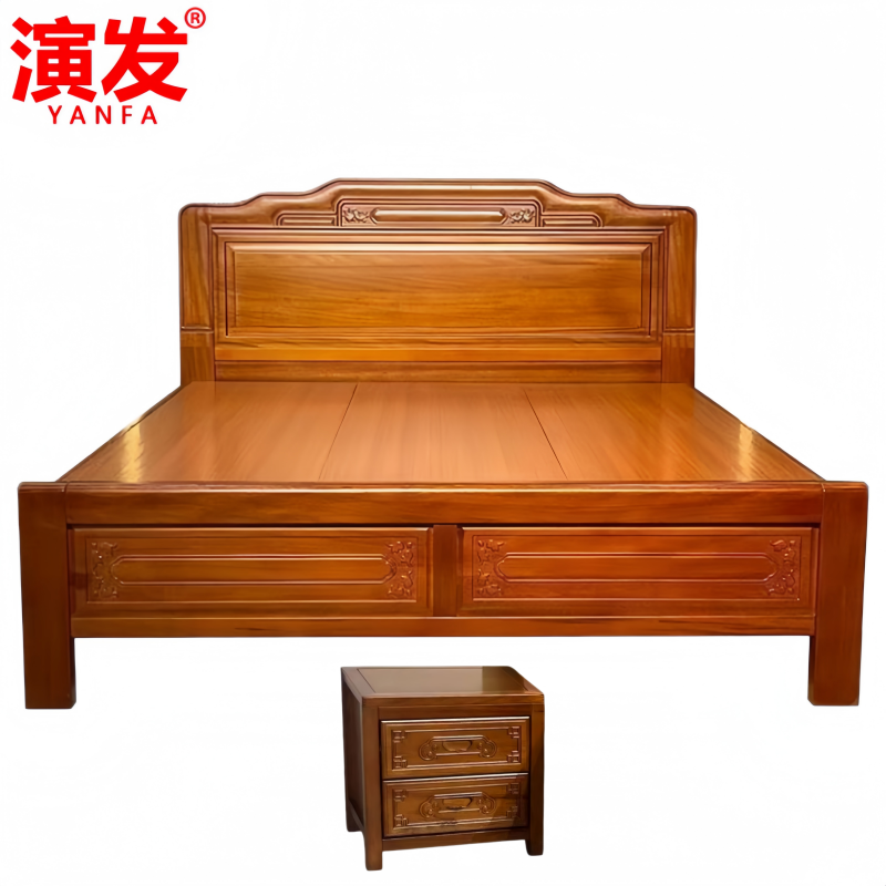 木制床套高清大图