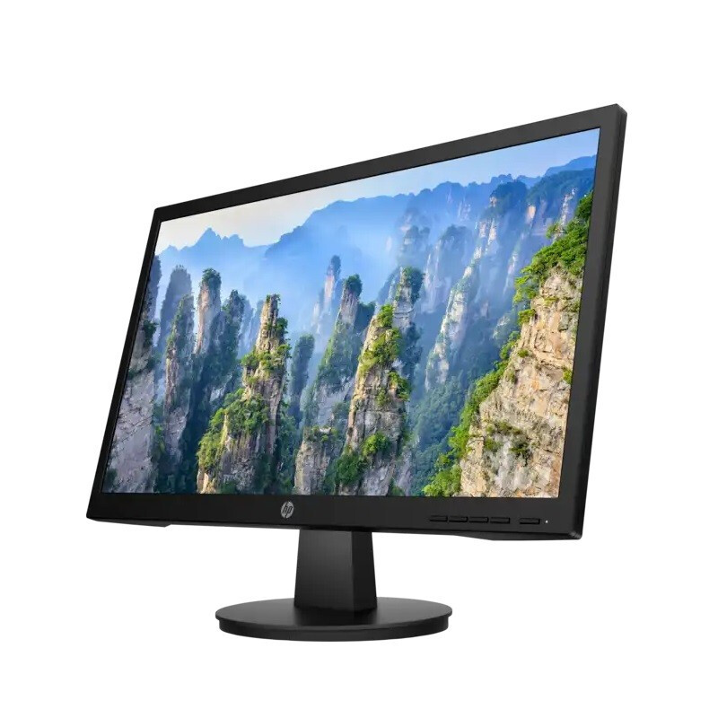 HP惠普V20黑色19.5英寸IPS 178度广视角 16:10 LED背光液晶1440*900分辨率显示器可挂壁办公商务监控电脑屏幕