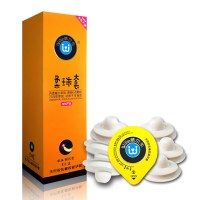 威尔乐wille柔珠单珠颗粒避孕套7只 带刺螺纹大颗粒狼牙棒男安全套震动情趣阴蒂刺激