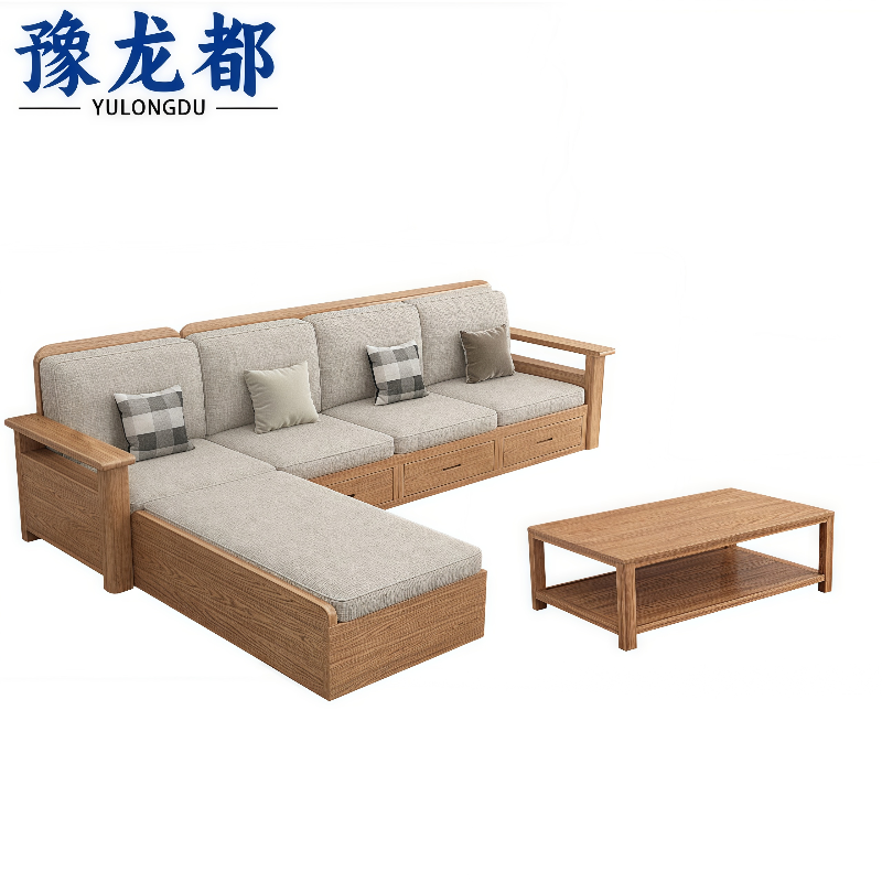 豫龙都 沙发茶几 组合 套高清大图