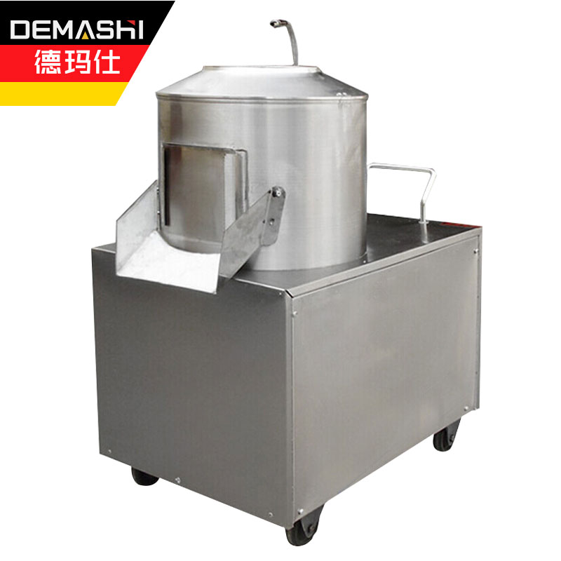 德玛仕(DEMASHI)全自动土豆去皮机商用 酒店饭店马铃薯磨皮机 学校食堂地瓜生姜剥皮机QP-15A[工程款]