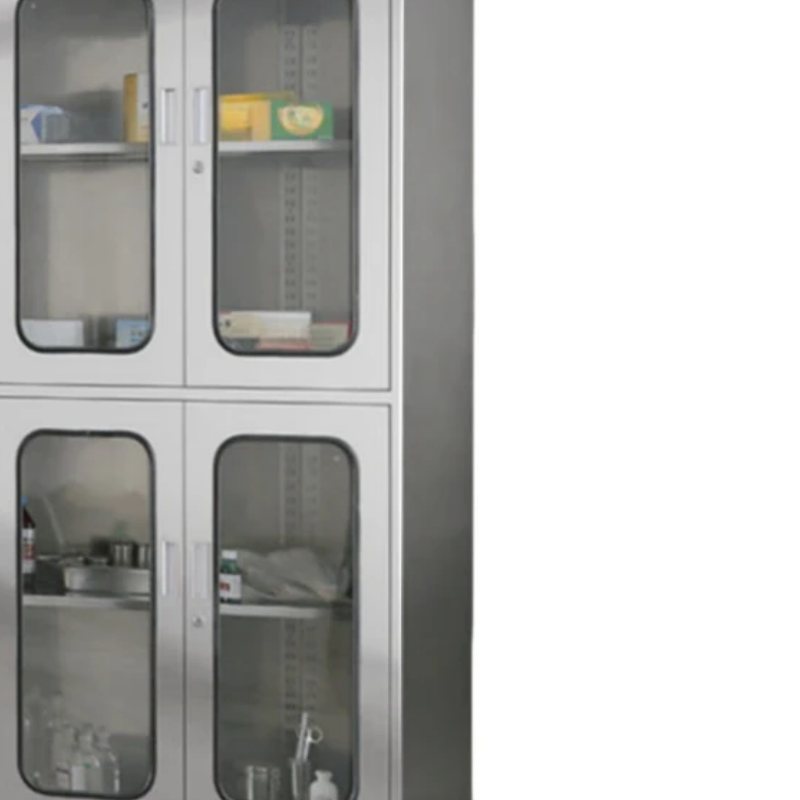 攸启隆通双节文件柜900*400*1800mm（304）台高清大图