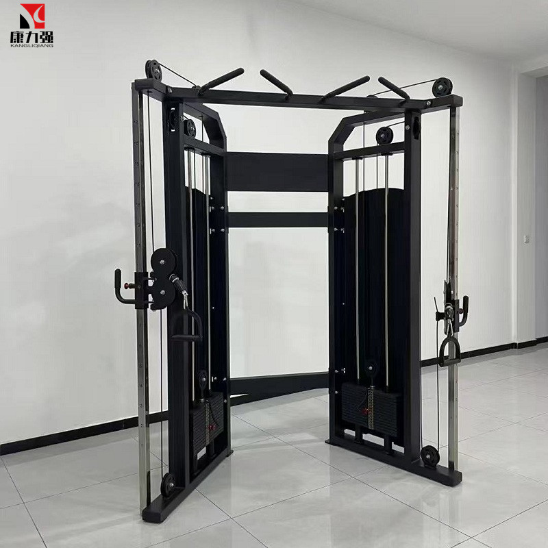 康力强KLQ1027商用小飞鸟双臂拉力机(不带后护板)综合力量训练器械高清大图